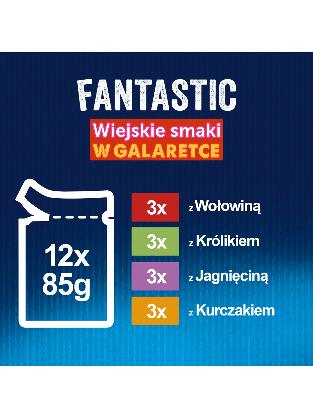 FELIX Fantastic Wiejskie Smaki w galaretce: 12x85g