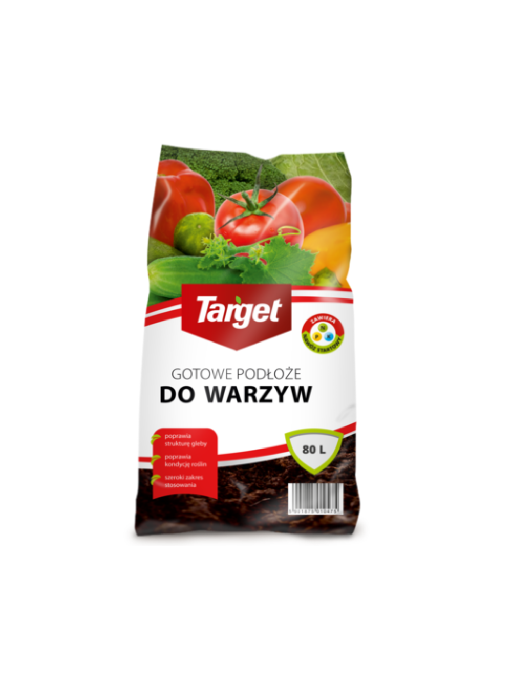 Gotowe podłoże do warzyw 80 L