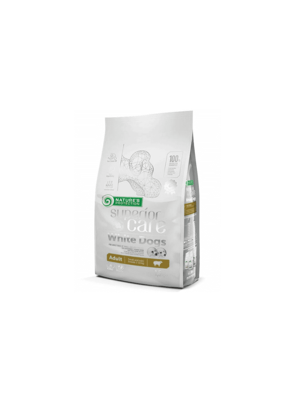 NATURES PROTECTION Superior Care Small Mini White Dogs Adult 10kg
