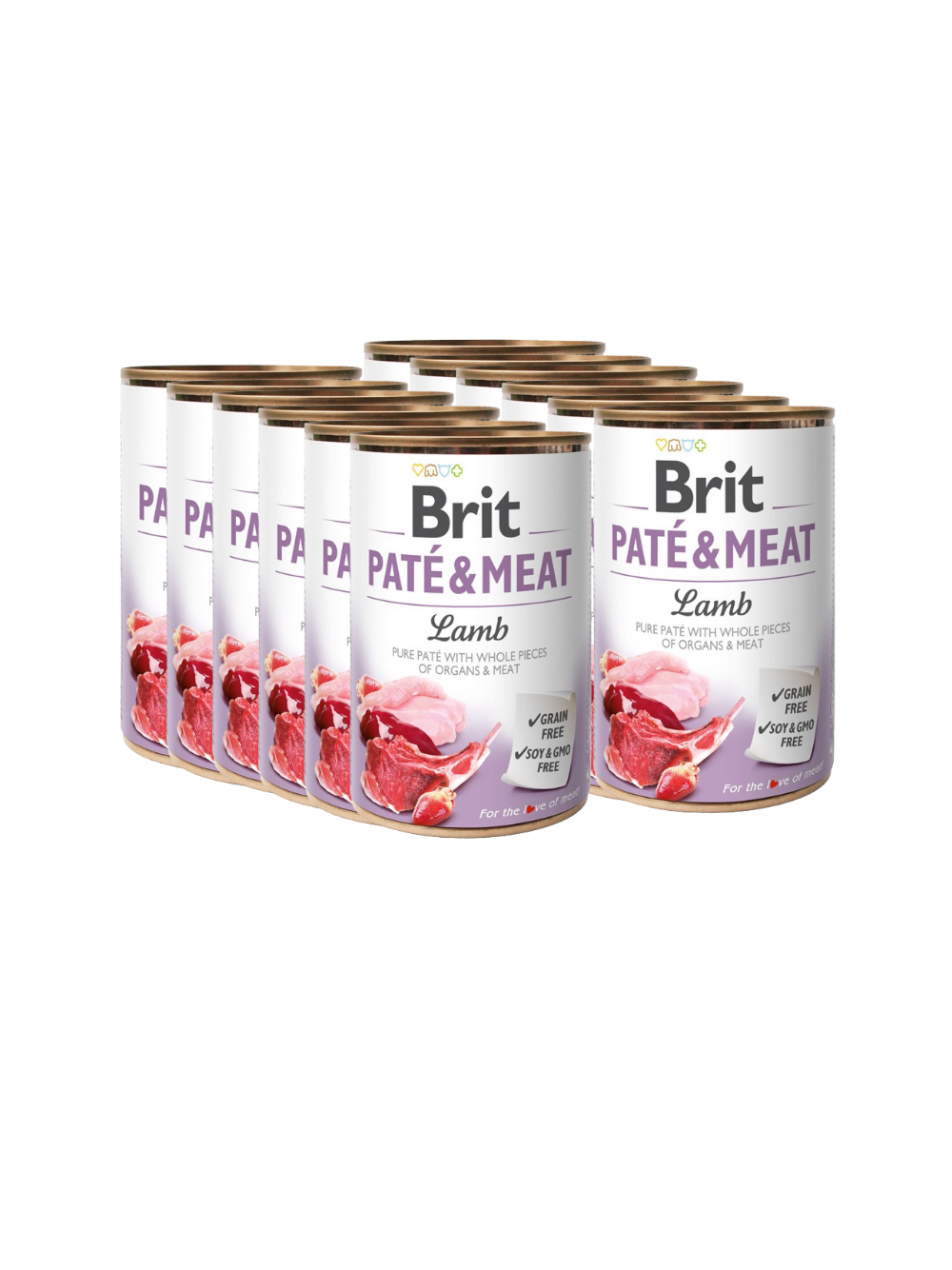 BRIT PATE & MEAT LAMB 12x400g