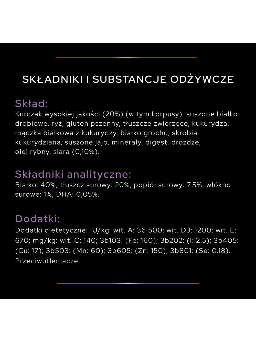 PRO PLAN Kitten Healthy Start Karma dla kociąt bogata w kurczaka 400g