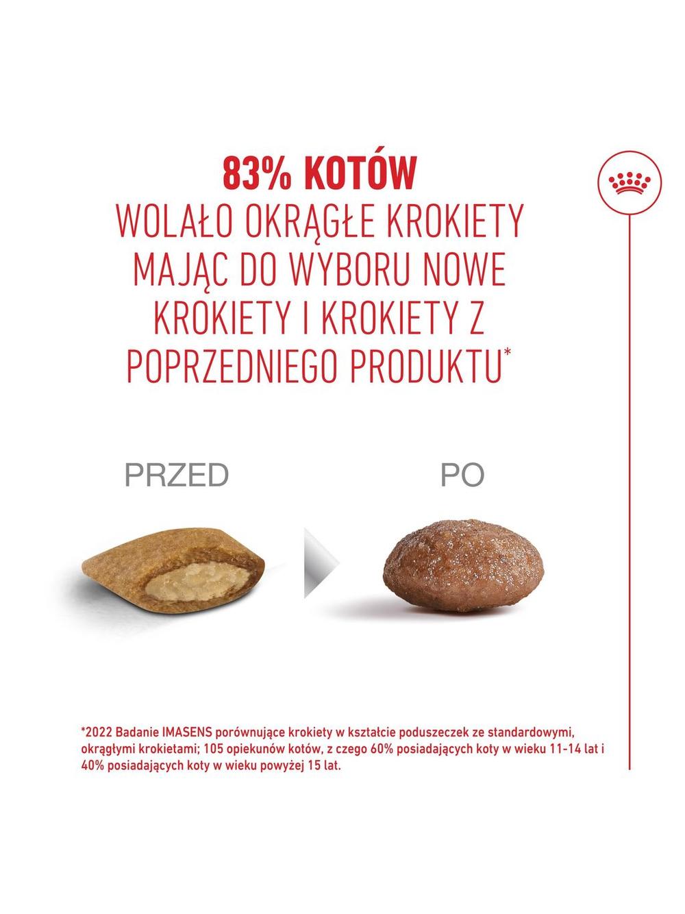 ROYAL CANIN Ageing Sterilised 11+ 4kg karma sucha dla kotów dojrzałych po 11 roku życia, sterylizowanych