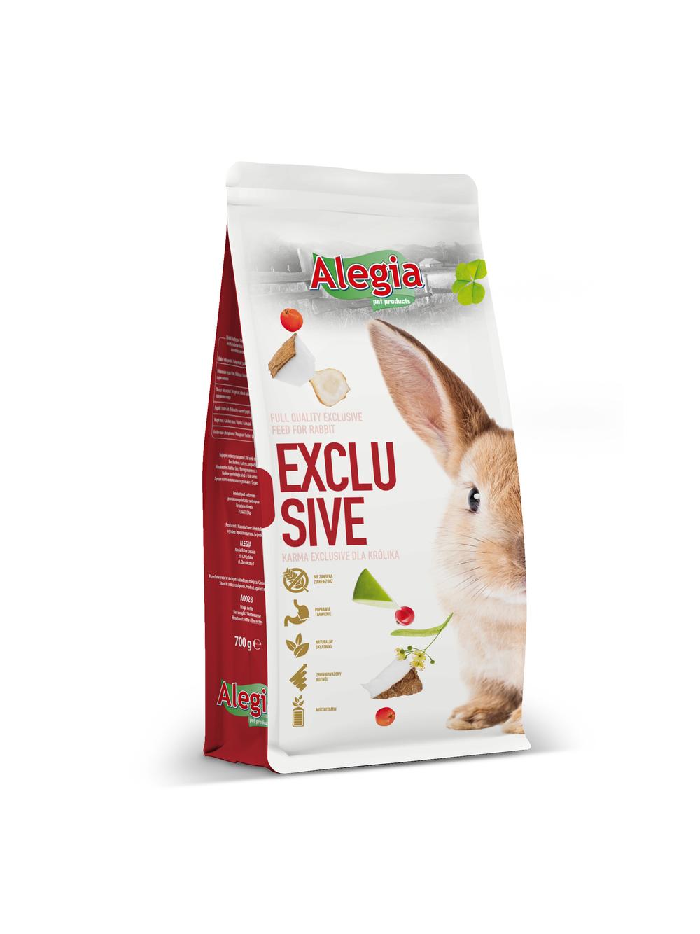 ALEGIA  Karma exclusive Królik 700g