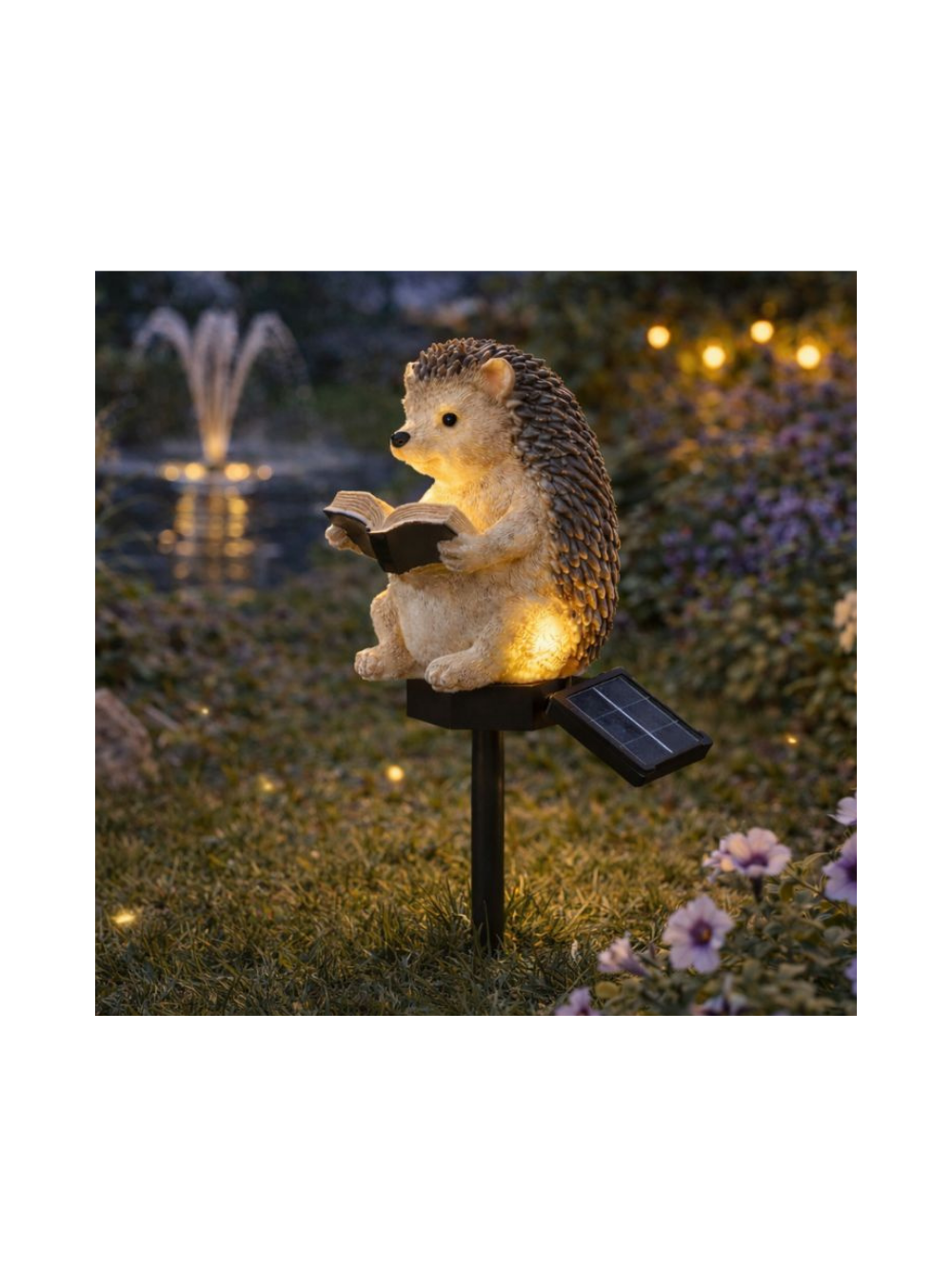 Jeż- lampa ozdobna LED