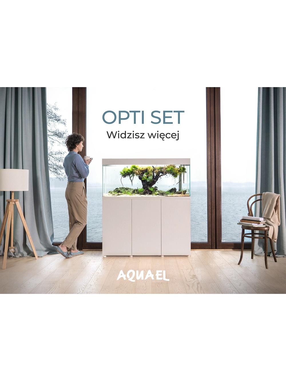 AQUAEL Szafka OPTI SET 240 biała