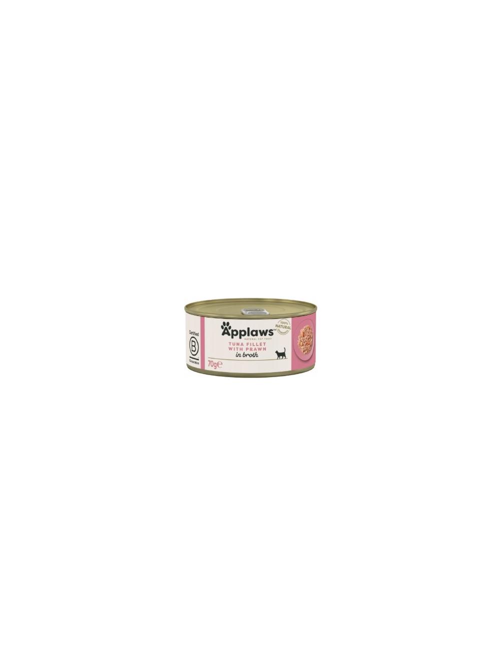 Applaws Cat Tuńczyk z krewetkami 70g PUSZKA