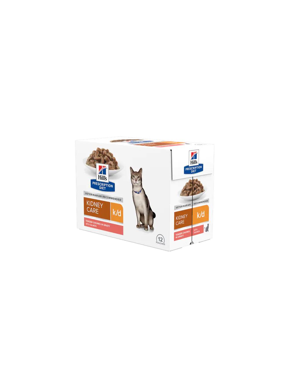 HILL'S PD Prescription Diet Feline k/d łosoś 85g - saszetka
