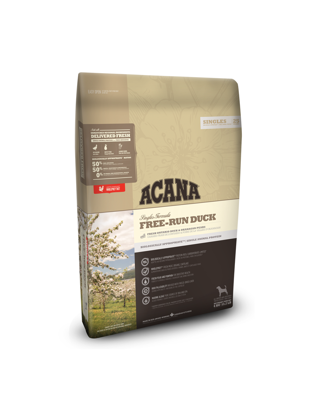 ACANA Free-Run Duck 6kg + niespodzianka dla psa GRATIS!