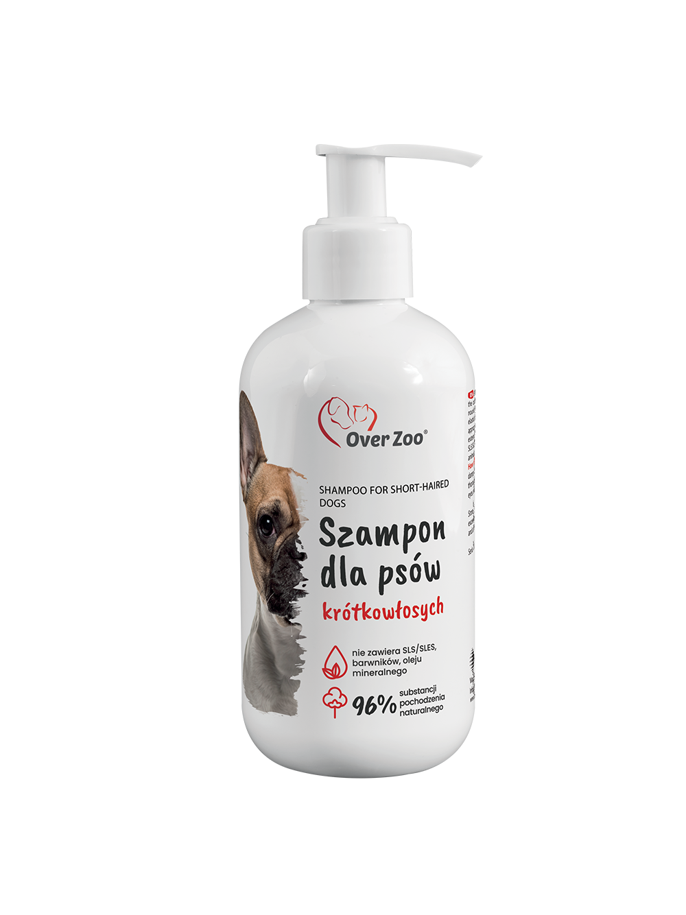 OVER ZOO szampon dla psów krótkowłosych 250ml