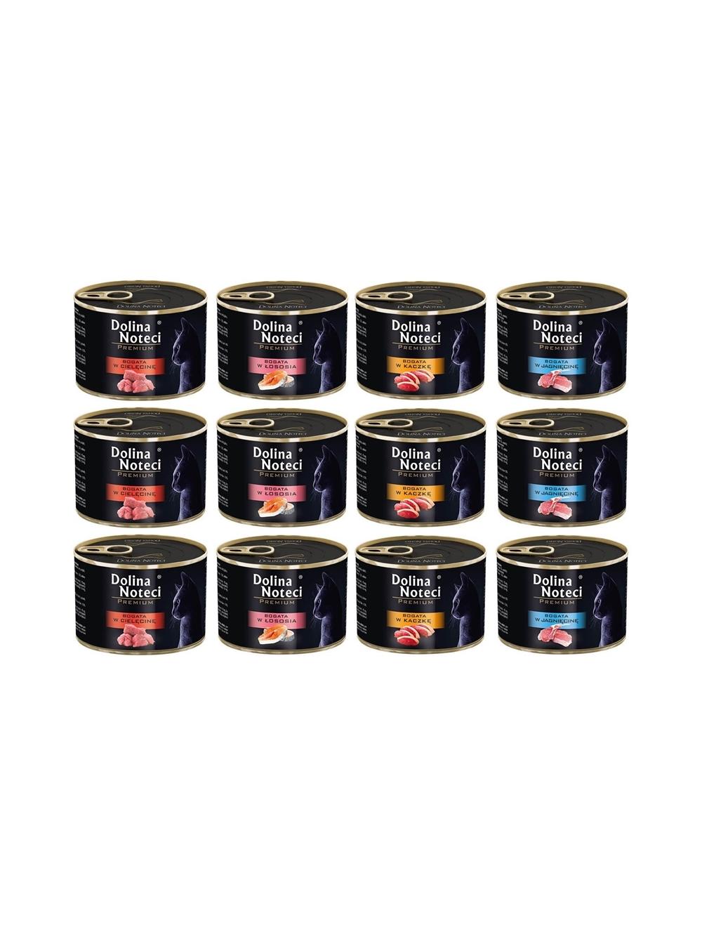 Dolina Noteci Premium dla kota Mix Smaków 12x185g