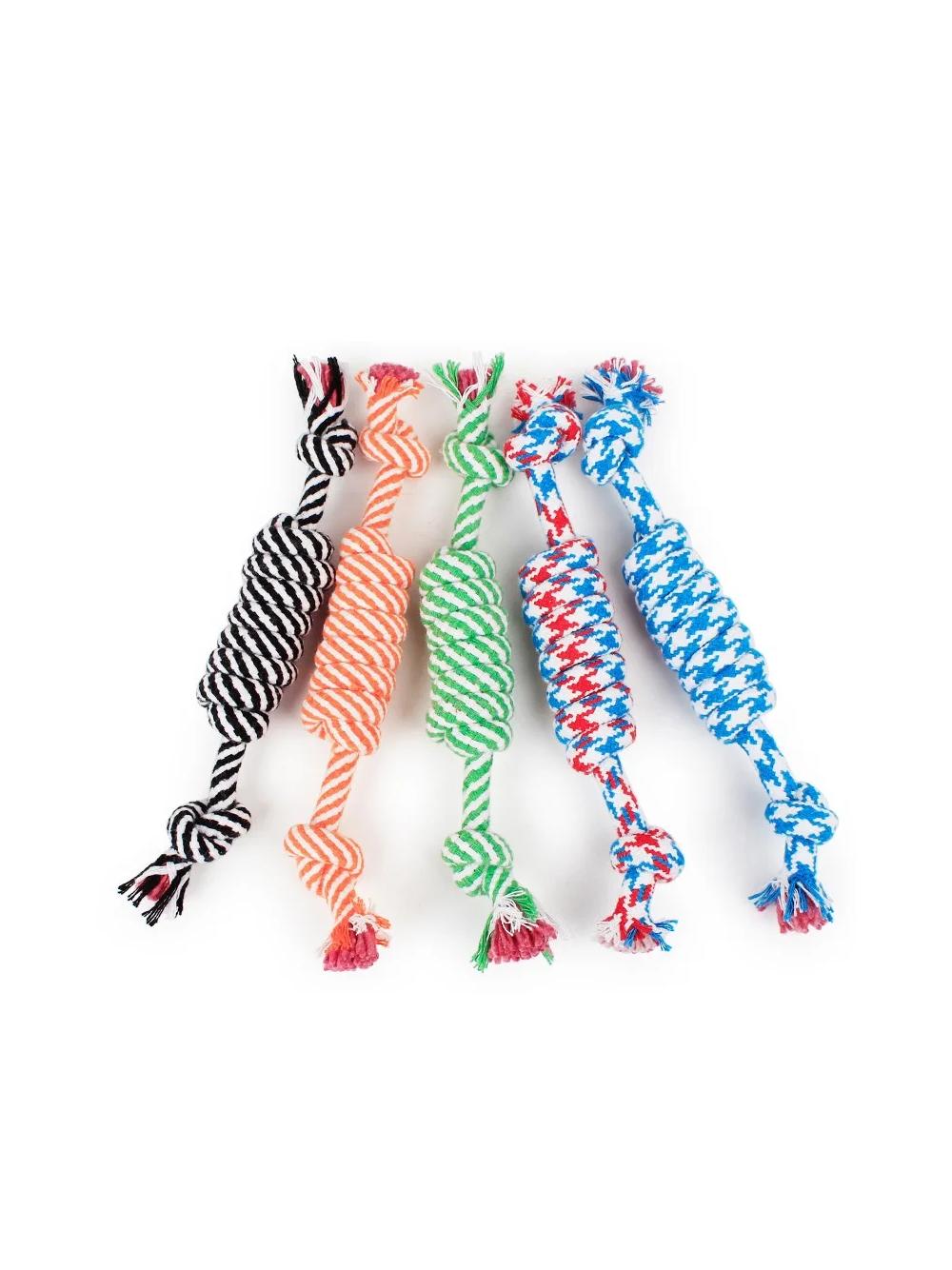 NUXIE® Sznur-szarpak  bawełniany dla psa 30cm