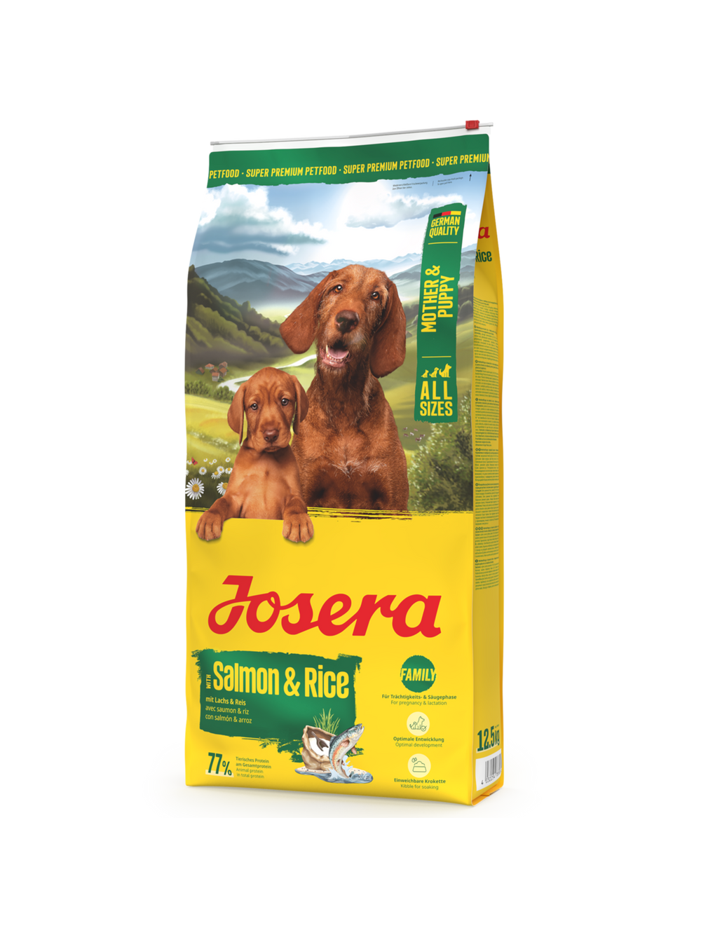 JOSERA Mother&Puppy 12,5kg / Opakowanie uszkodzone (7529,8981,9030,9391) !!!