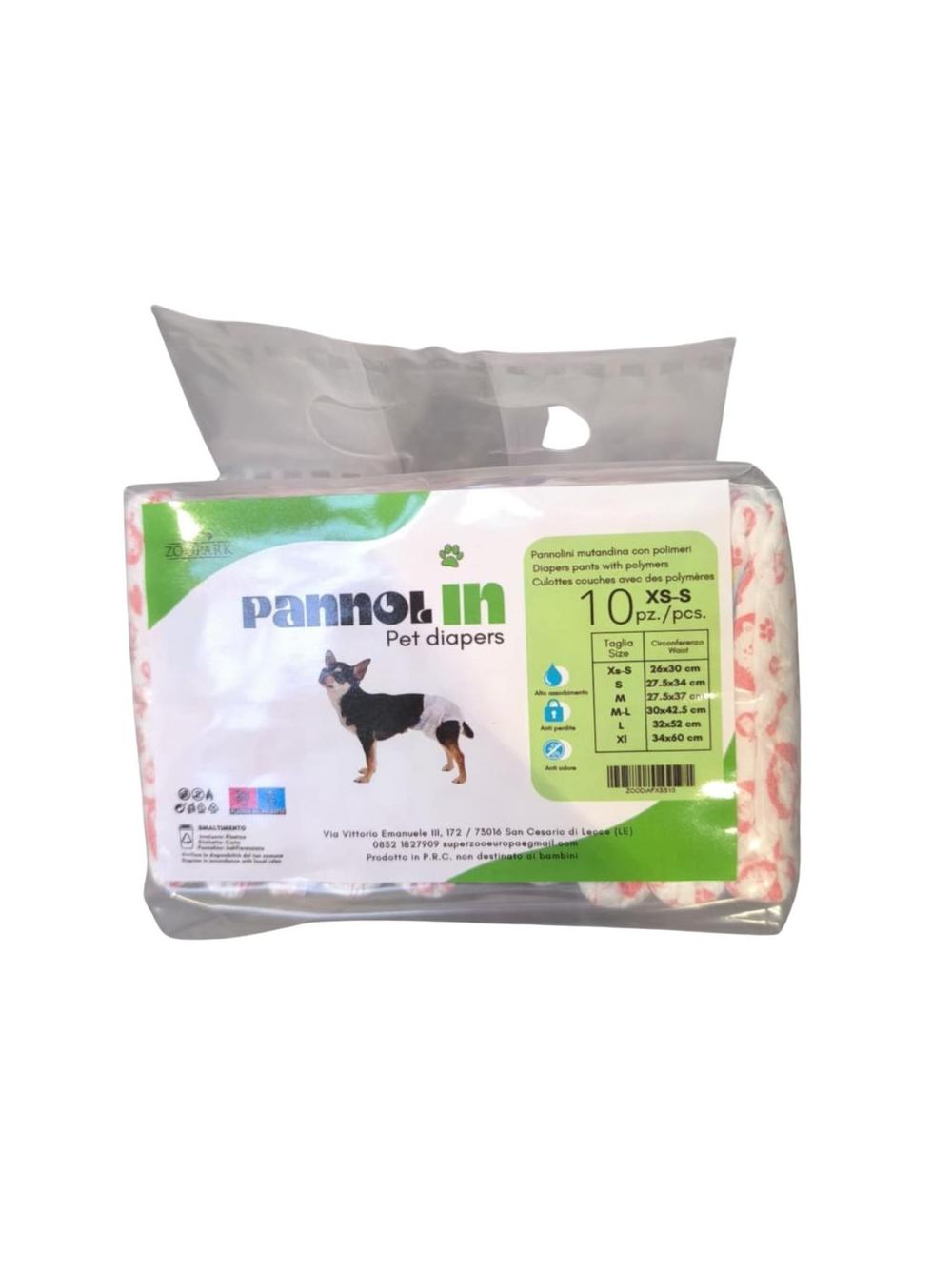 PannolIN Pieluchy dla suczki rozm. XS-S 10szt/opak.