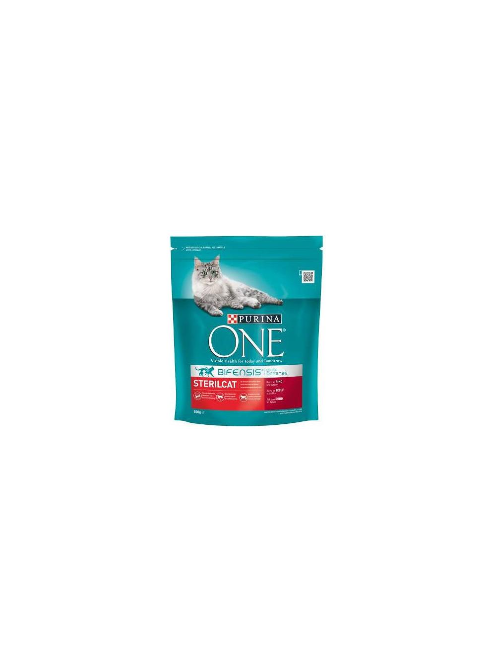Purina One Cat Sterilcat Karma z wołowiną dla kota 1,5kg