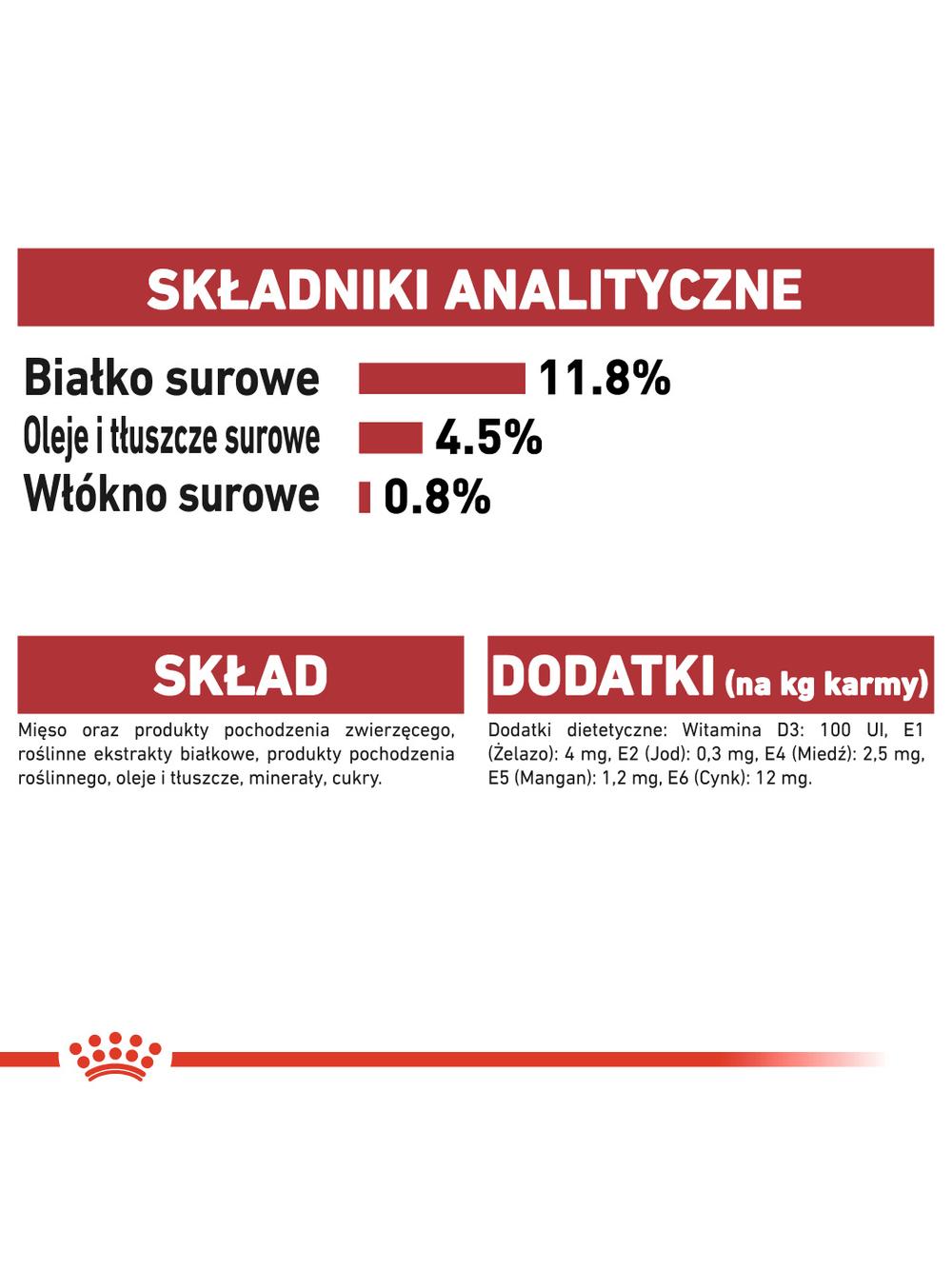 ROYAL CANIN  Instinctive 12x85g w galaretce karma mokra w galaretce dla kotów dorosłych, wybrednych