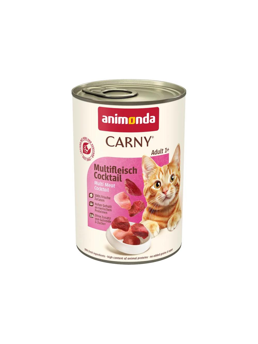 ANIMONDA Cat Carny Adult smak: multi koktajl mięsny 6 x 400g