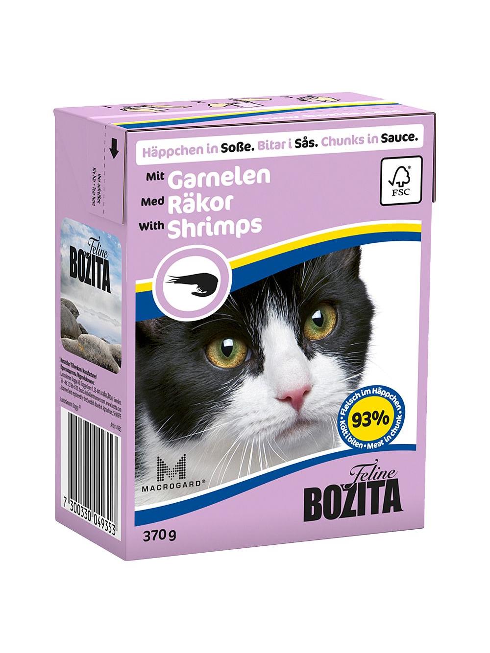 BOZITA Cat Krewetki W Sosie 12x370g