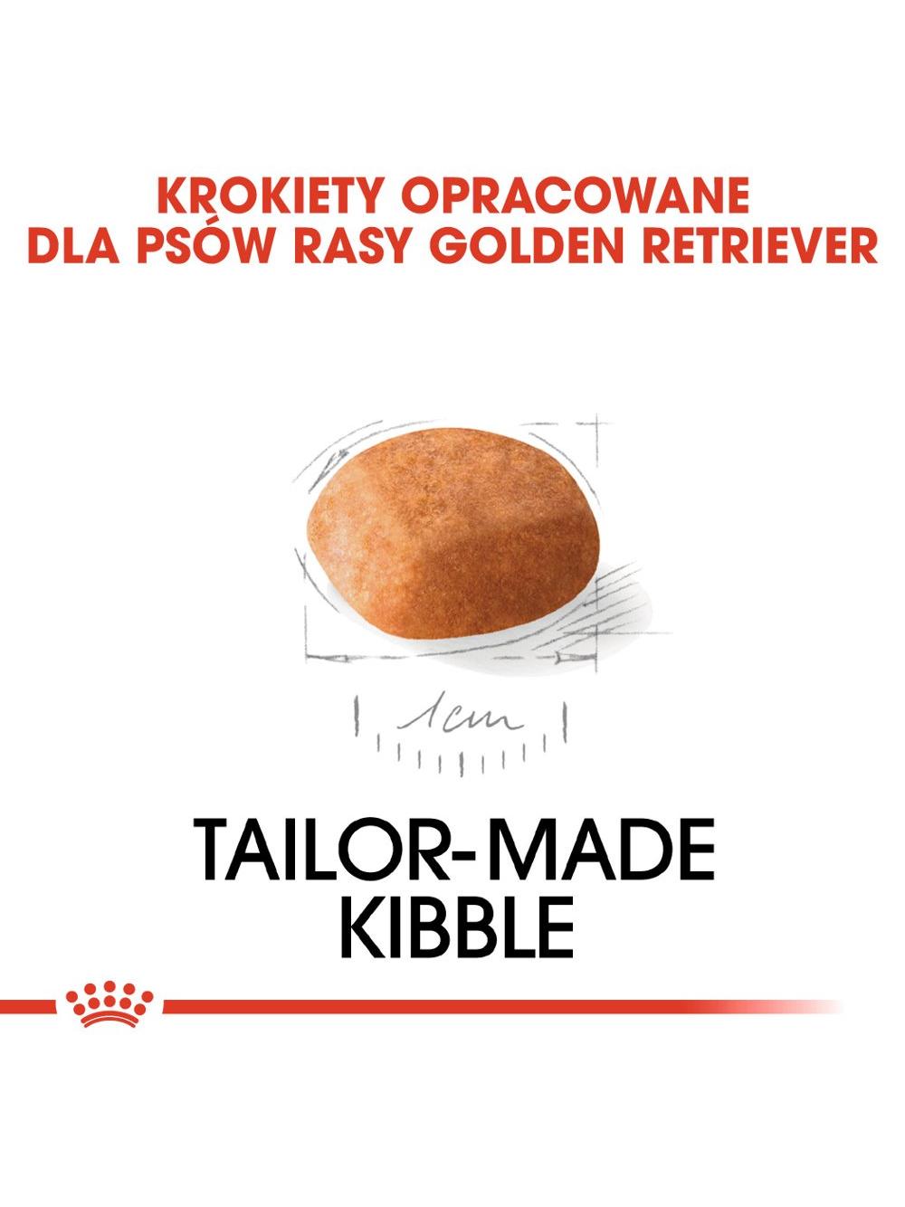 ROYAL CANIN Golden Retriever Puppy 12kg karma sucha dla szczeniąt do 15 miesiąca, rasy golden retriever/Opakowanie uszkodzone(9587)