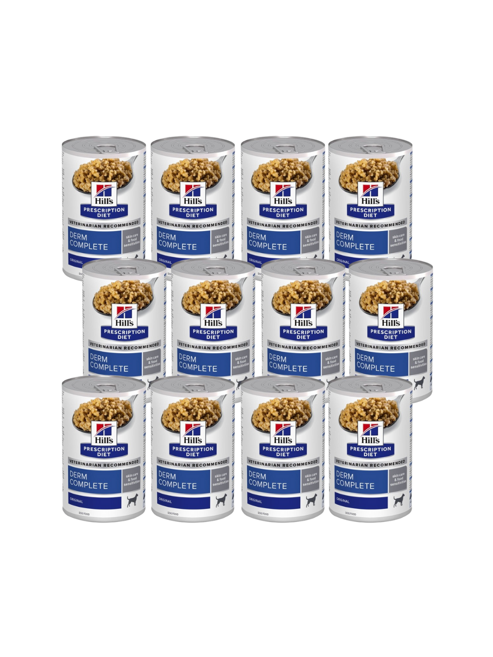 HILL'S PD Prescription Diet Canine Derm Complete 12x370g