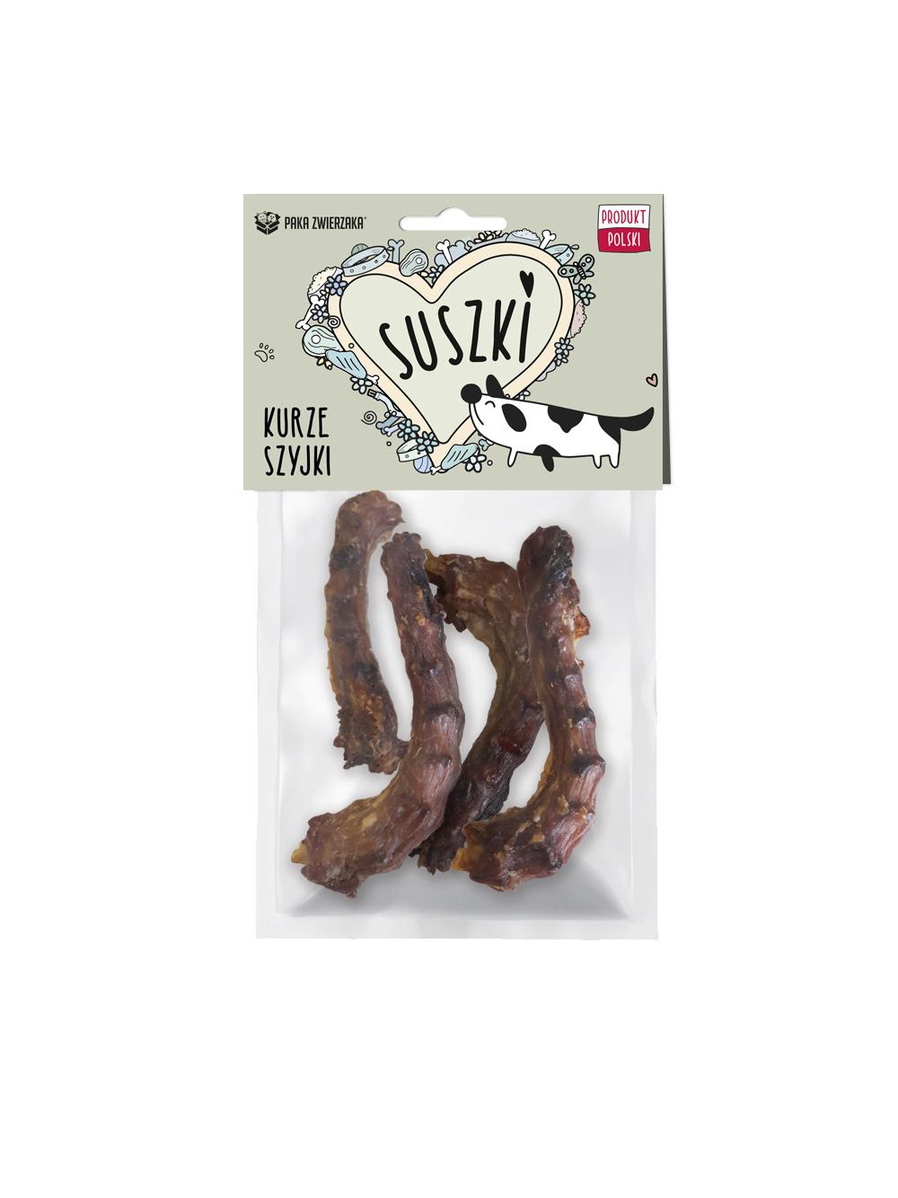 Paka Zwierzaka Suszki Kurze Szyjki 100g