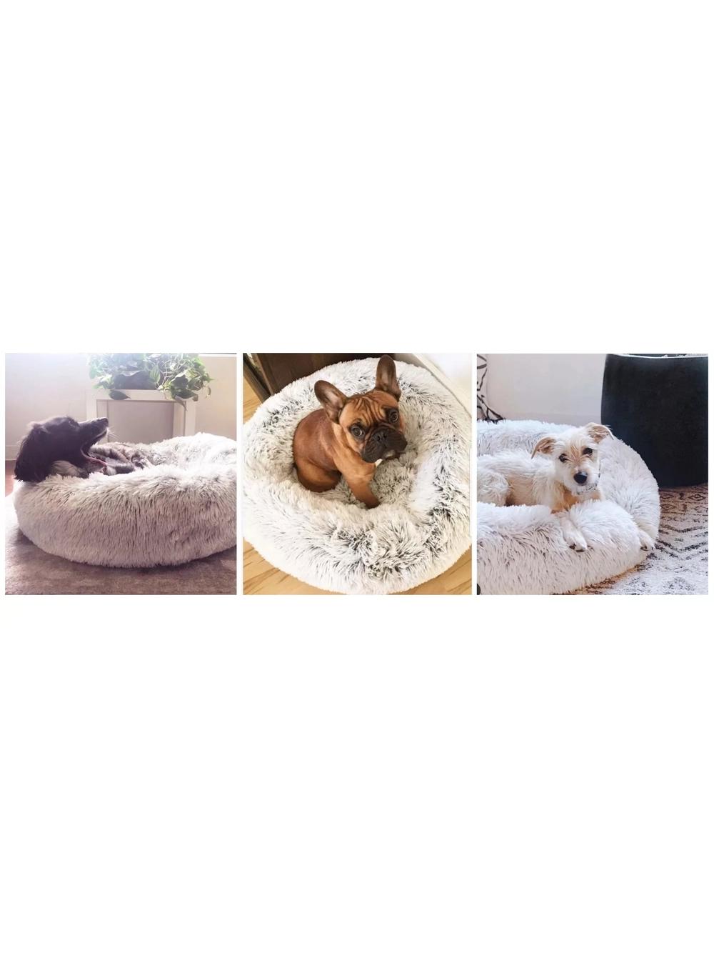 NUXIE® Legowisko dla psa kota włochate posłanie 65cm xl