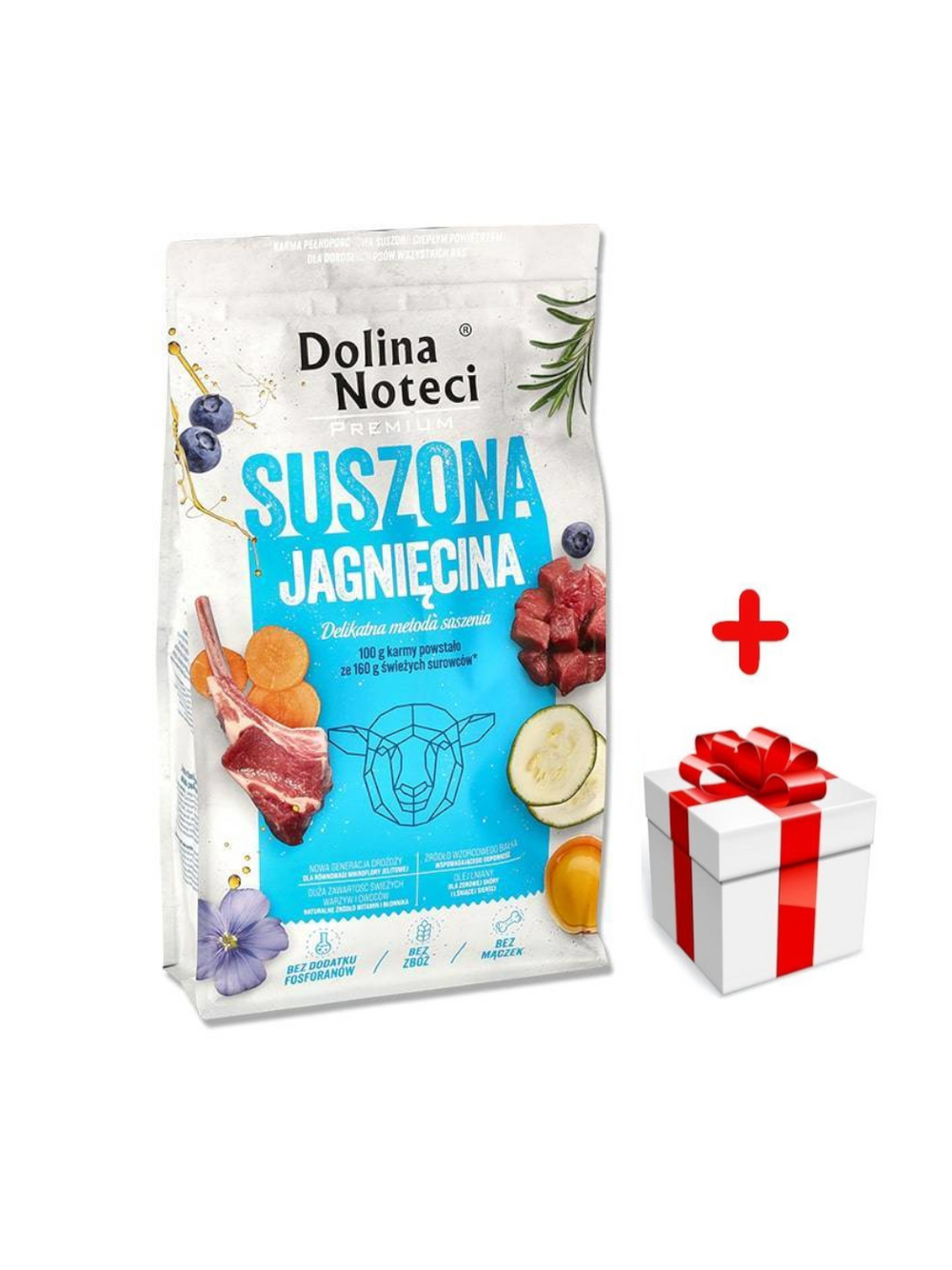 DOLINA NOTECI Premium Jagnięcina- karma suszona dla psa 9kg + niespodzianka dla psa GRATIS!