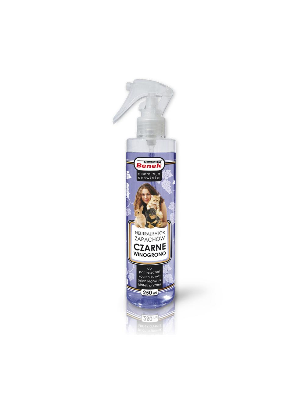 Super Benek Neutralizator Czarne Winogrono Spray 250 ml