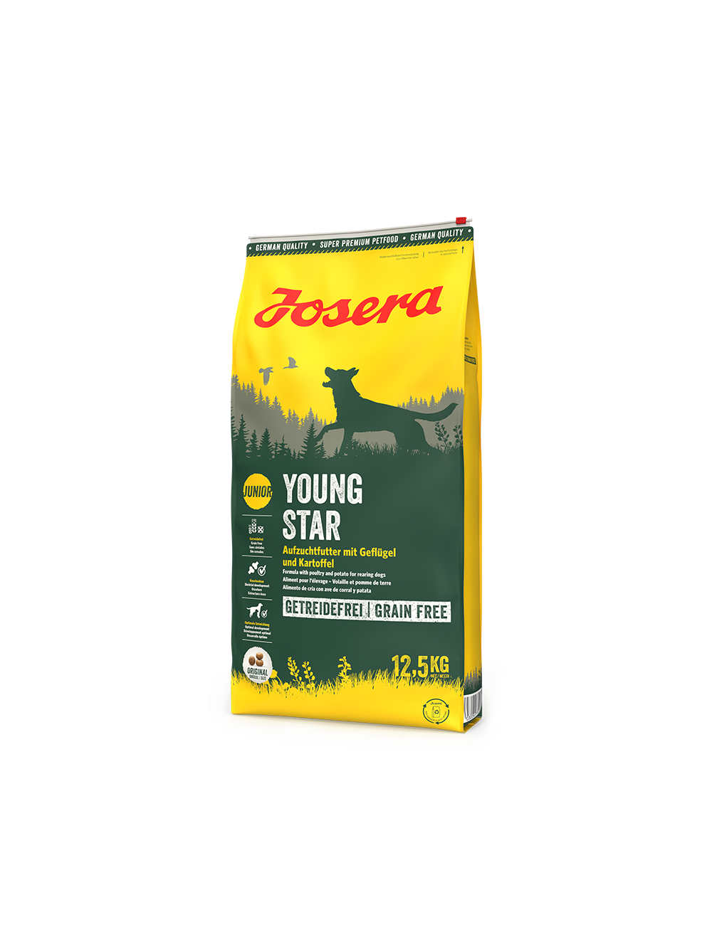 JOSERA YoungStar - Grain Free 12,5kg / Opakowanie uszkodzone (5272,5356,7395,7509) !!!