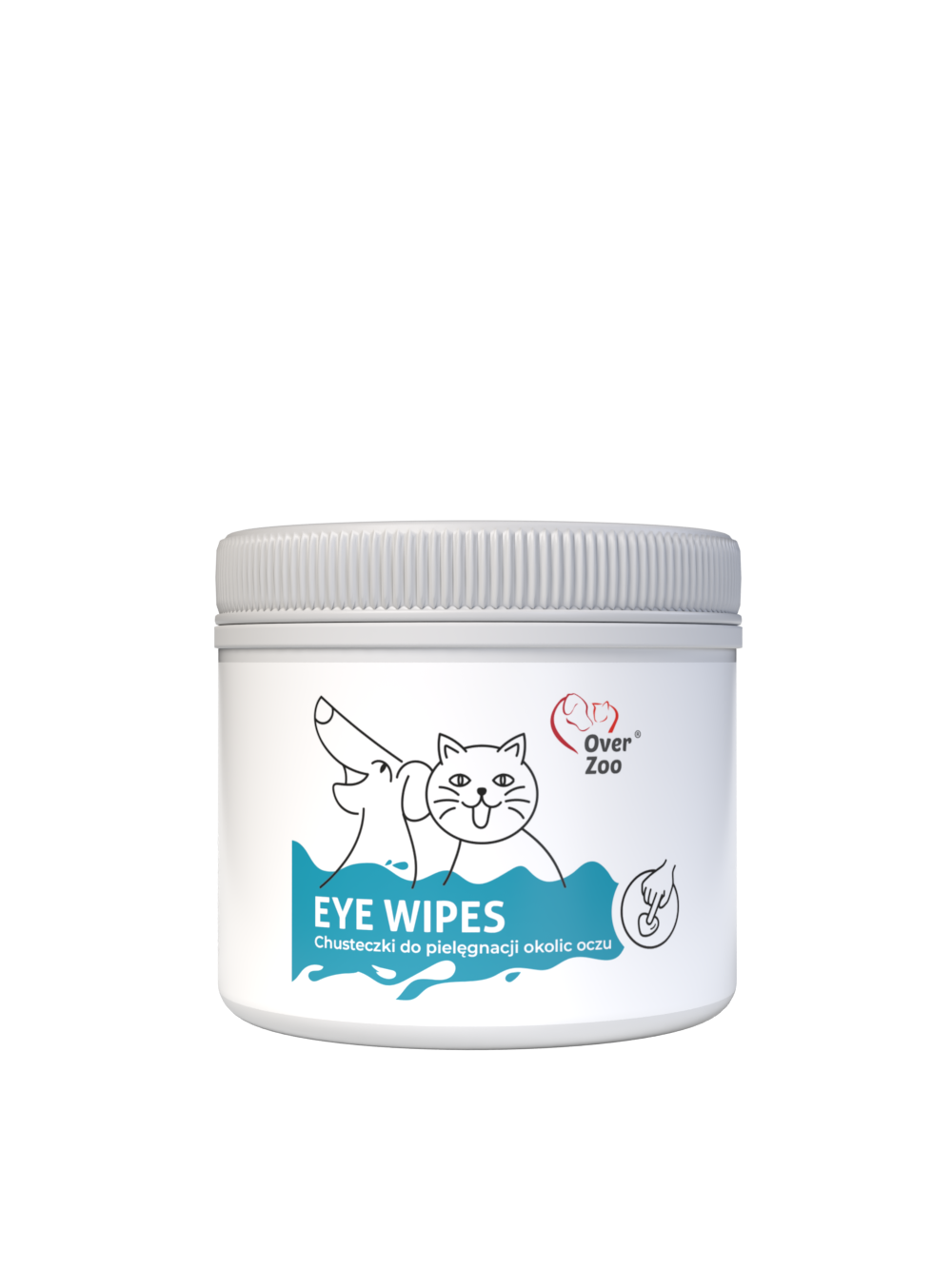 OVER ZOO Eye Wipes chusteczki do pielęgancji oczu 130szt