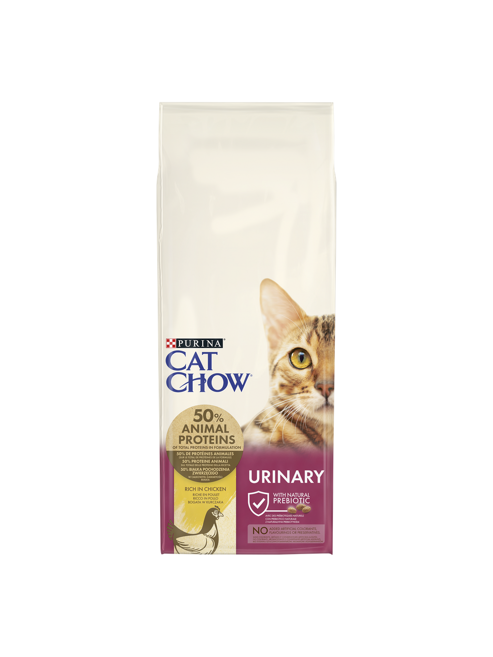 PURINA Cat Chow Urinary Karma bogata w kurczaka 15kg