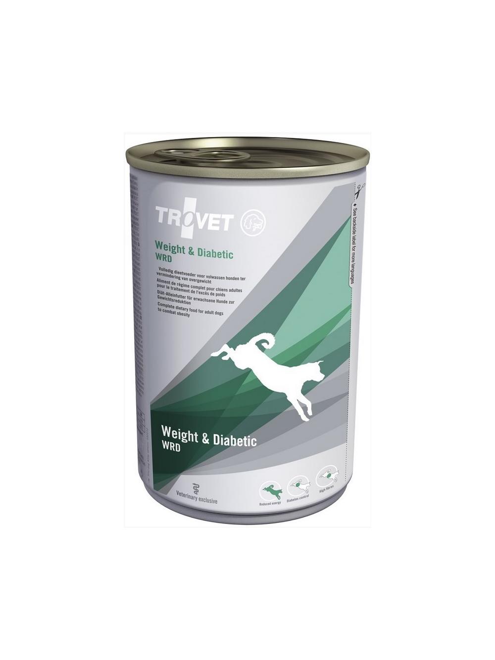 TROVET WRD Weight & Diabetic (dla psa) 400g - puszka