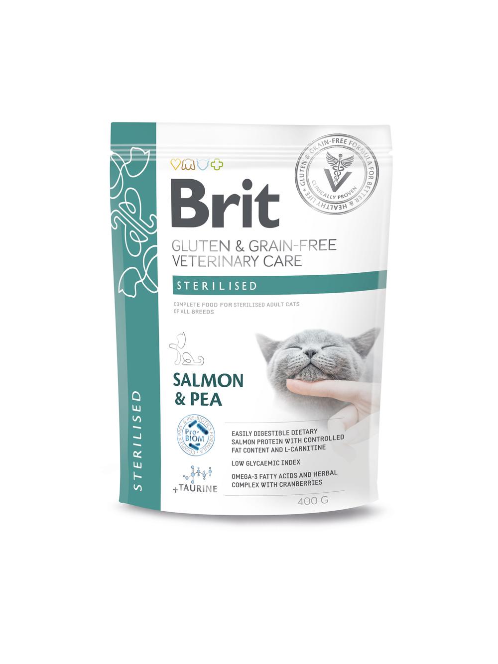 BRIT GF Veterinary Diets Cat Sterilised 400g
