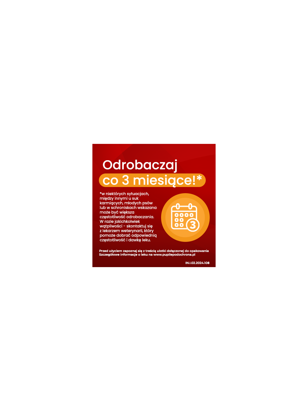 InPar 50/144/200 mg tabletki dla psów (20 tabletek)