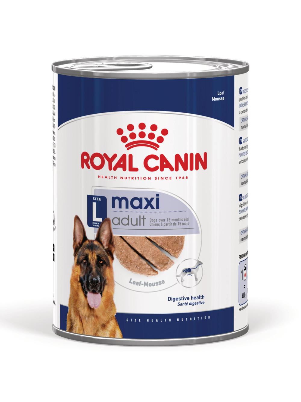 ROYAL CANIN® Maxi Adult 410g karma mokra , pasztet dla psów dorosłych , ras dużych