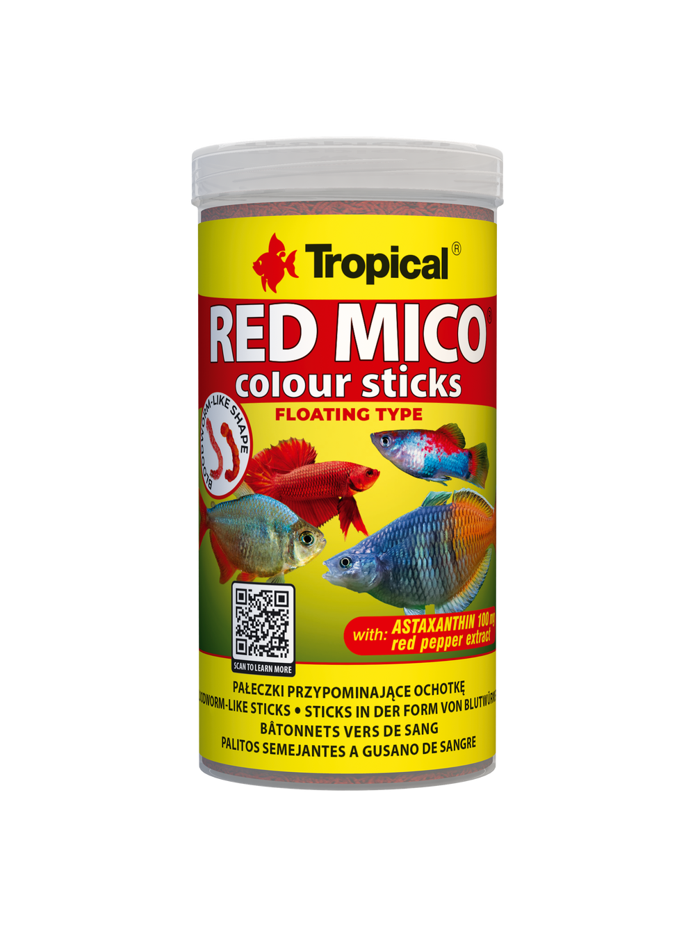 RED MICO COLOUR STICKS 250ML/80G