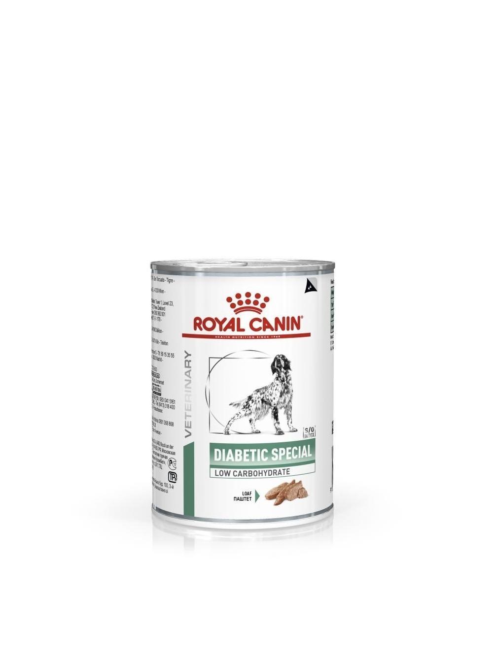 ROYAL CANIN Diabetic Special Low Carbohydrate 410g puszka