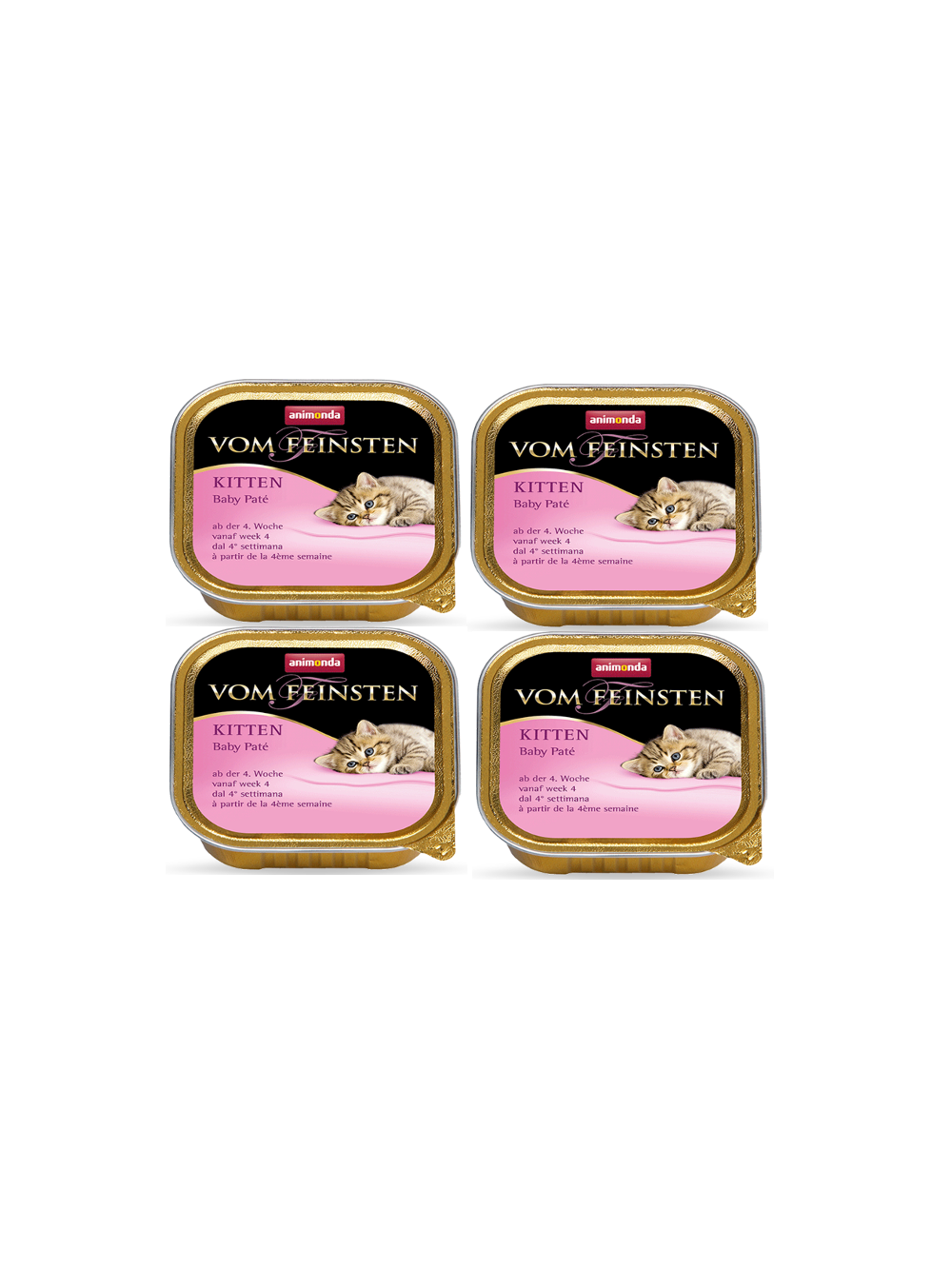 ANIMONDA Cat Vom Feinsten Baby Pate 6 x 100g