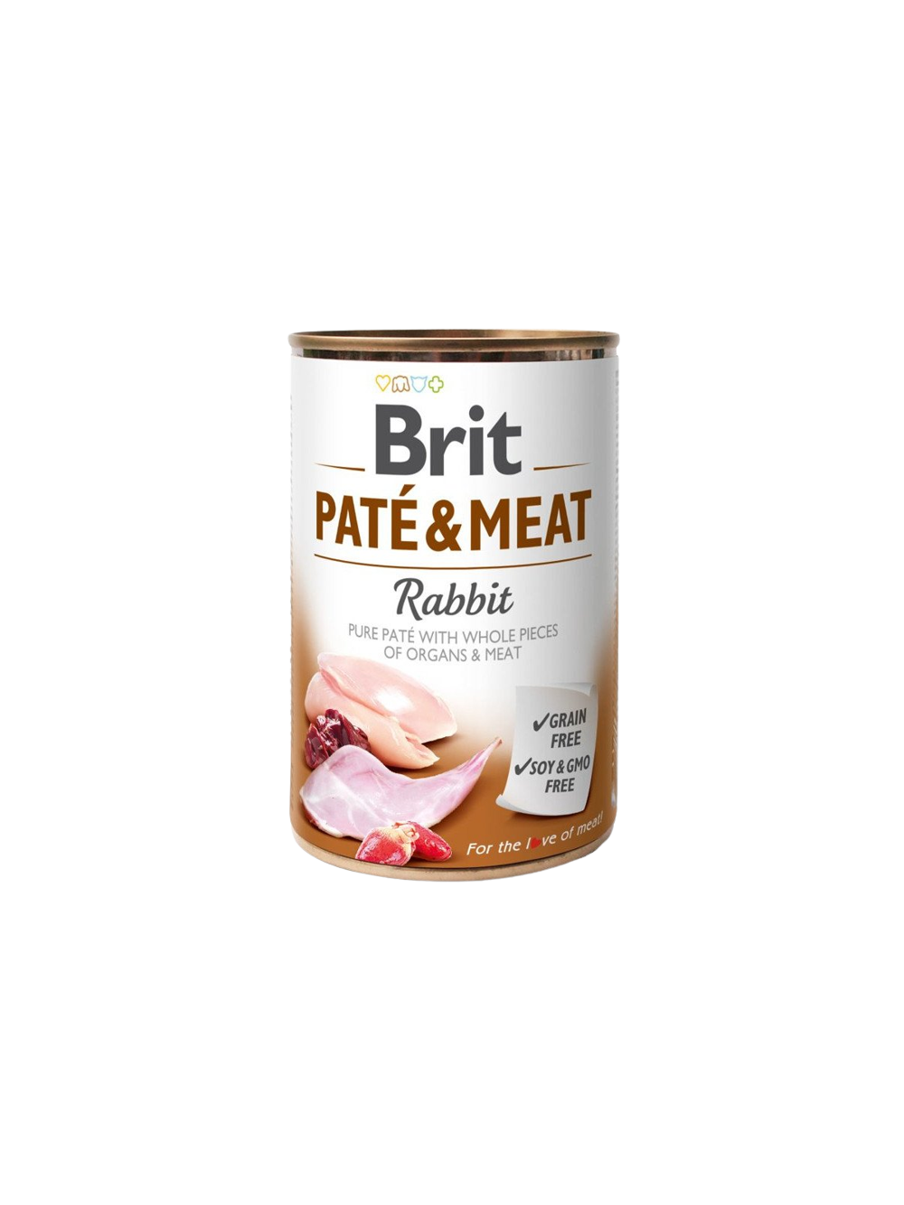 BRIT PATE & MEAT Mix  24x400g 8 Smaków