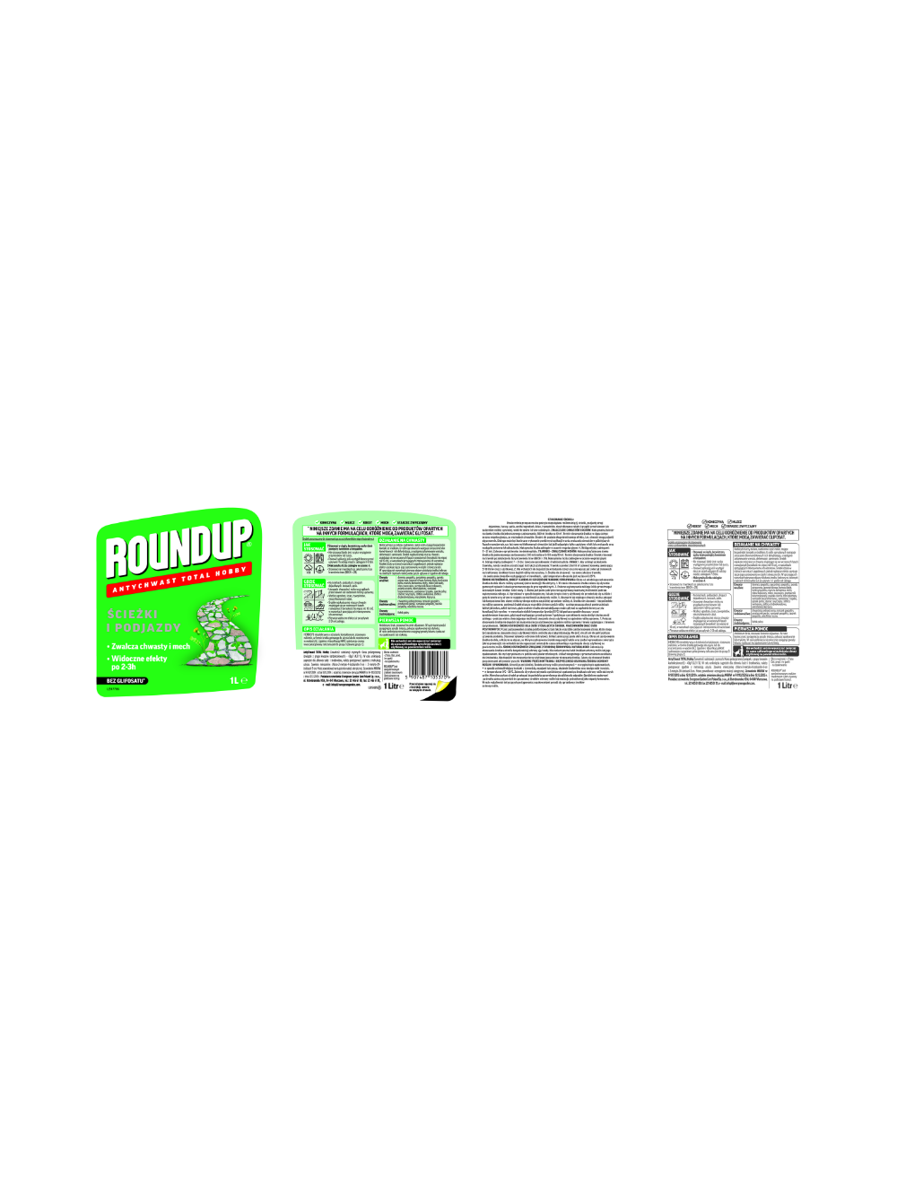 Substral Roundup® AntyChwast Chodniki i Podjazdy 1L