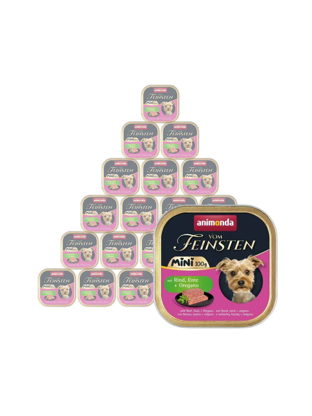 ANIMONDA Vom Feinsten mini adult  wołowina 32x100g