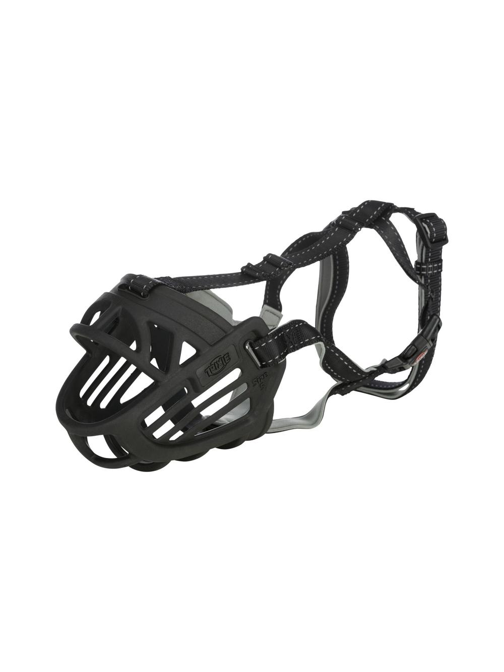 TRIXIE Kaganiec Muzzle Flex, silikonowy, M, czarny