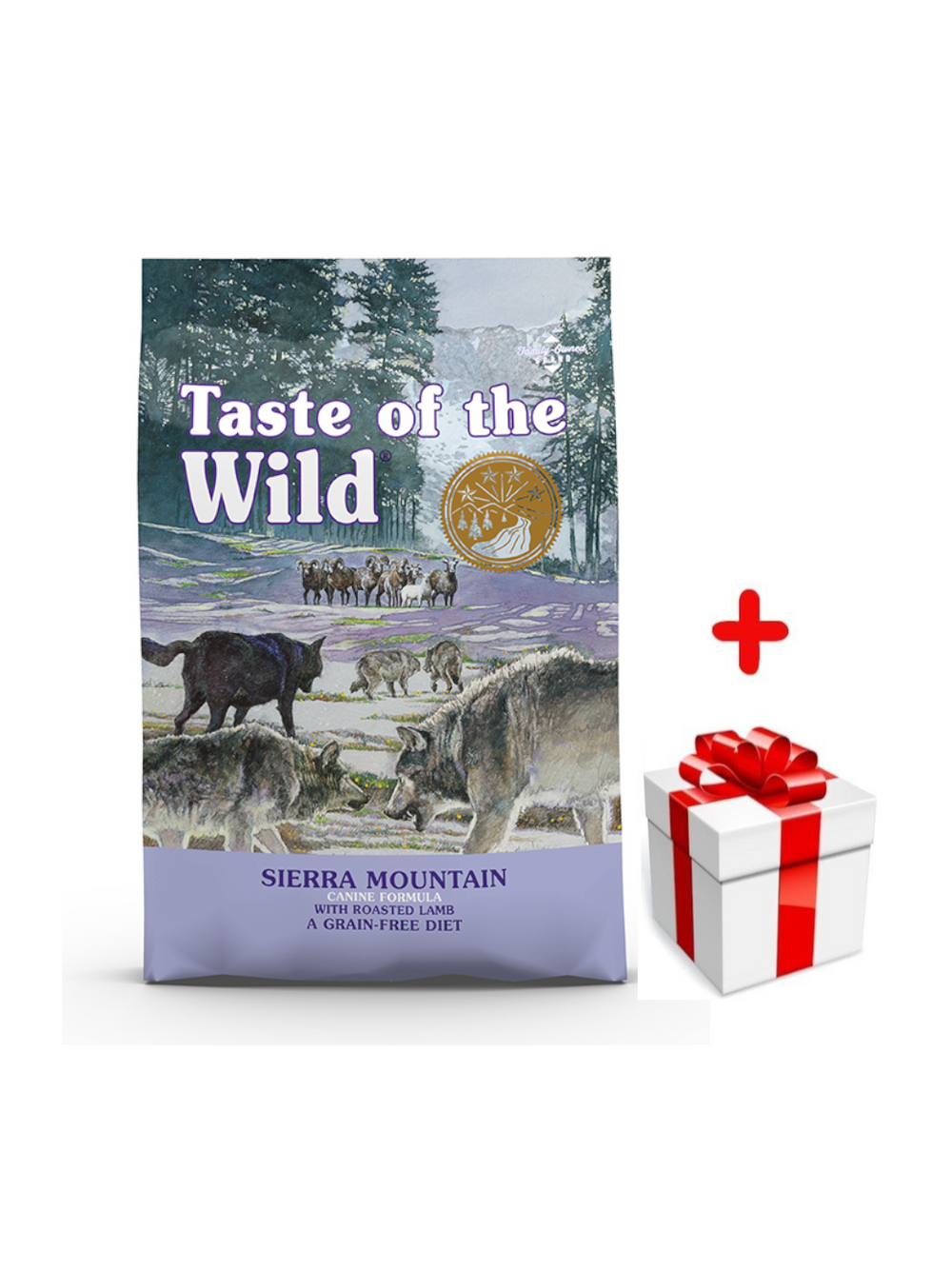 TASTE OF THE WILD Sierra Mountain 12,2 kg + niespodzianka dla psa GRATIS!