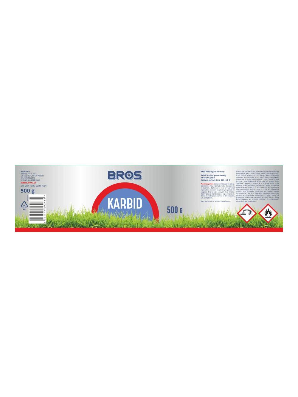 BROS - Karbid granulowany 500g