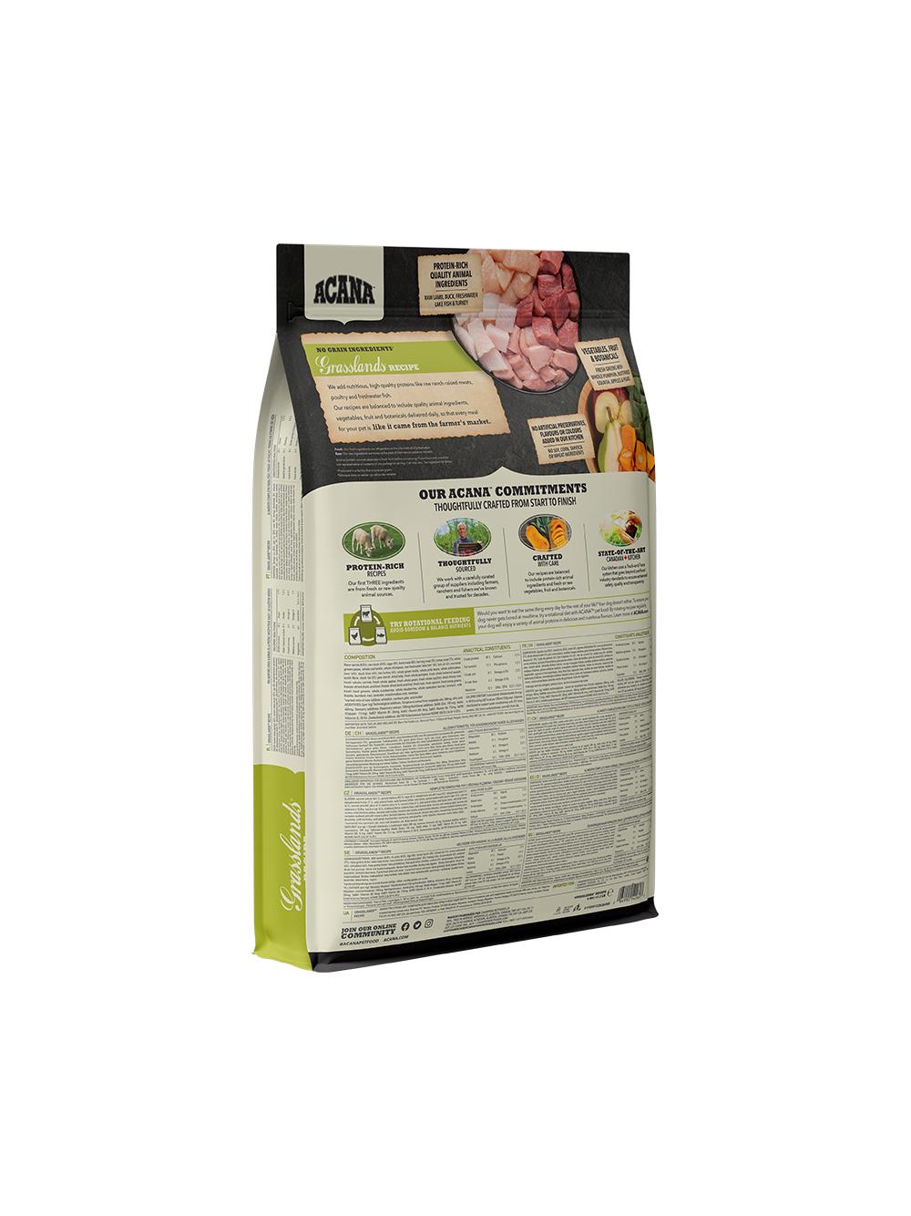 ACANA Grasslands Dog 11,4kg//Opakowanie uszkodzone (6146) !!!