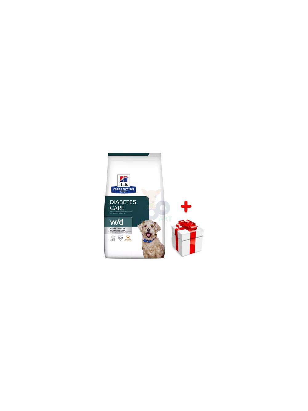 HILL'S PD Prescription Diet Canine w/d 10kg + niespodzianka dla psa GRATIS!