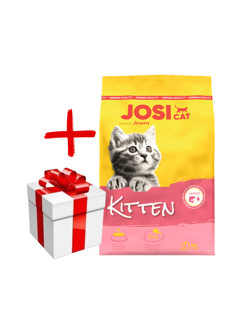 JOSERA JosiCat Kitten 10kg + NIESPODZIANKA DLA KOTA GRATIS!