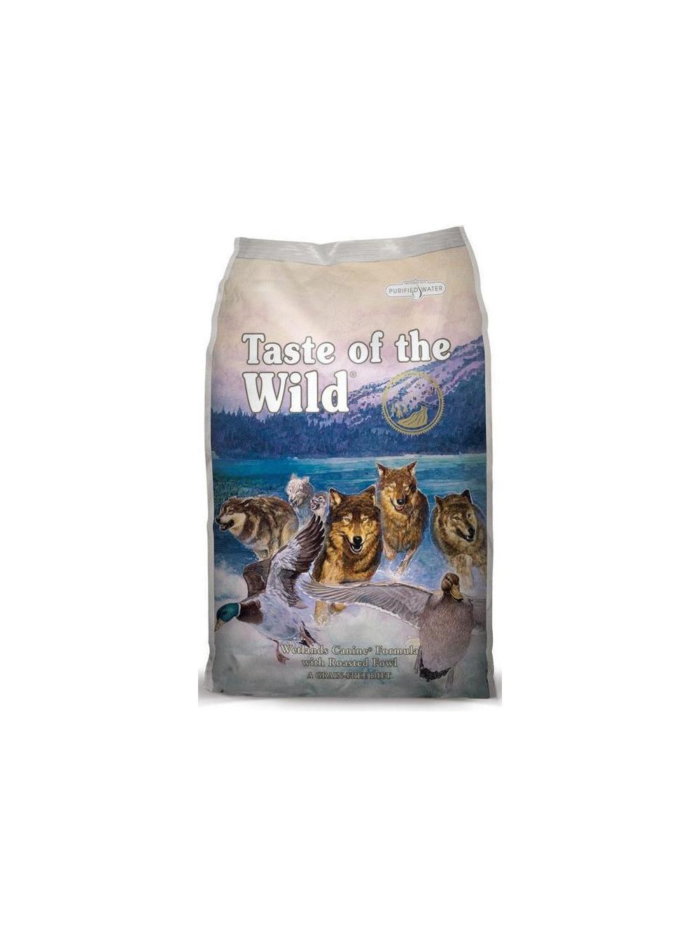 TASTE OF THE WILD Wetlands 5,6kg + niespodzianka dla psa GRATIS!