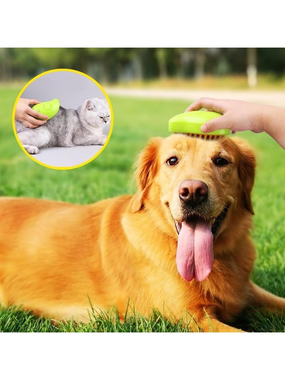 Pet Brush Szczotka parowa dla zwierząt do pielęgnacji zwierząt