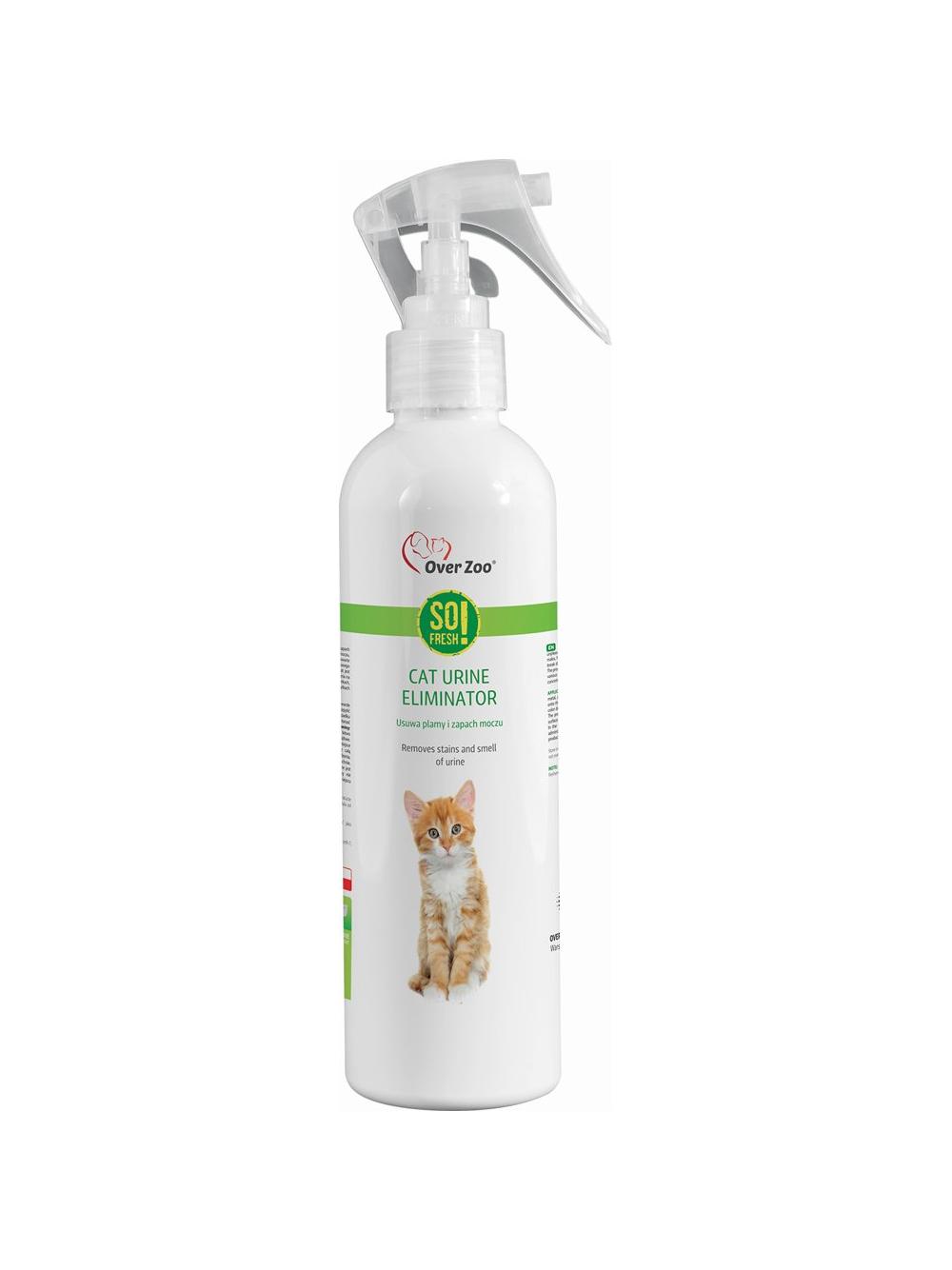 OVER ZOO So Fresh! CAT URINE ELIMINATOR Usuwa plamy i zapach moczu 250ml