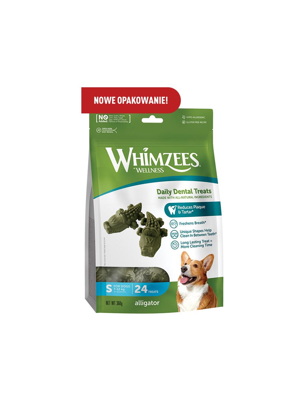 WHIMZEES Aligator S 24szt